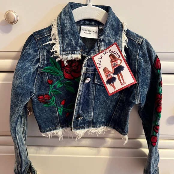 NWT Belle inspired Jean jacket - Picture 2 of 2